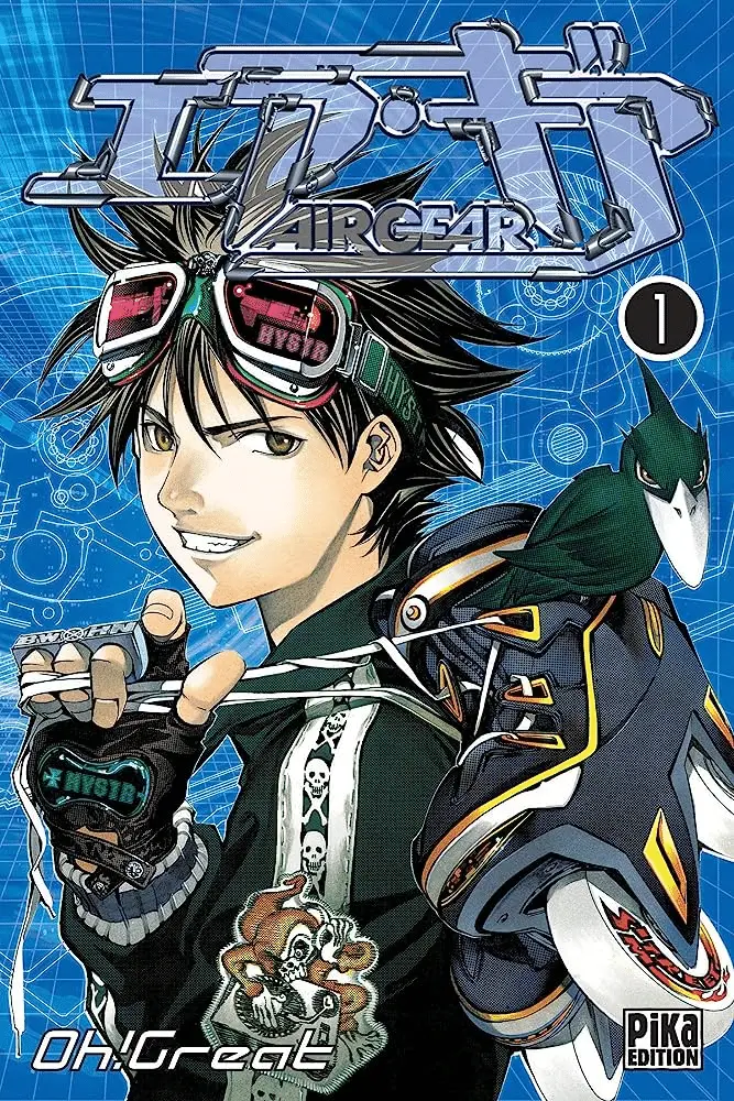 Top manga sport :  Air Gear  par Oh ! Great