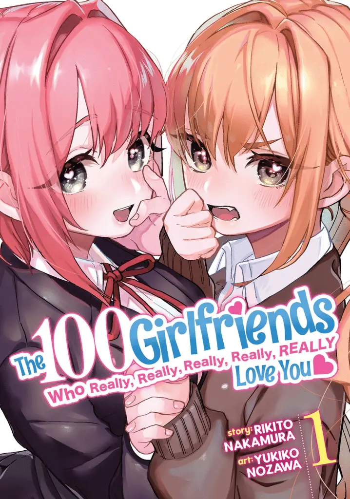 The 100 Girlfriends Who Really, Really, Really, Really, Really Love You manga couverture du tome 1