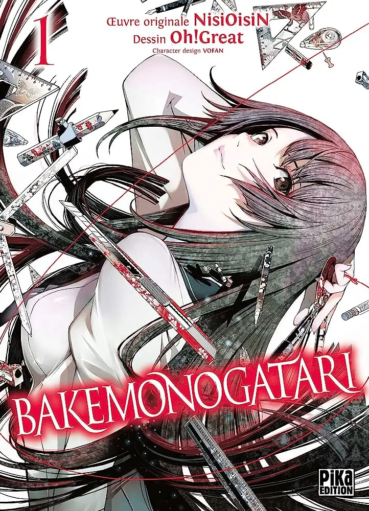 Bakemonogatari par NISIOISIN & Oh ! Great