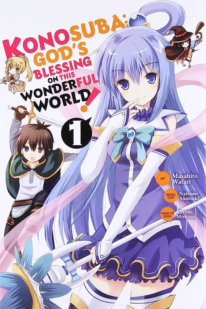 Meilleurs light novel Isekai : KonoSuba : God's Blessing On This Wonderful World