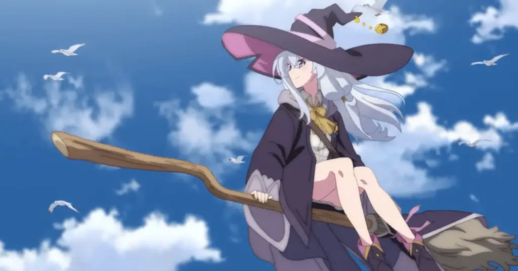 Meilleur anime Yuri : Wandering Witch- The Journey of Elaina