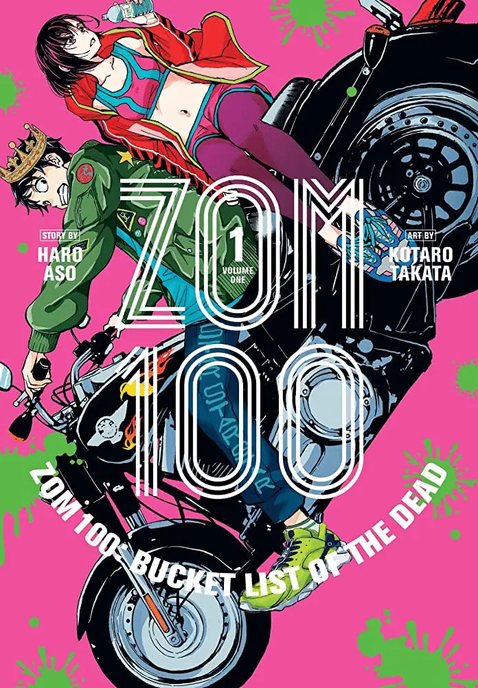 Top manga Zombie : Zom 100 Bucket List of the Dead par Haro Aso & Kotaro Takata