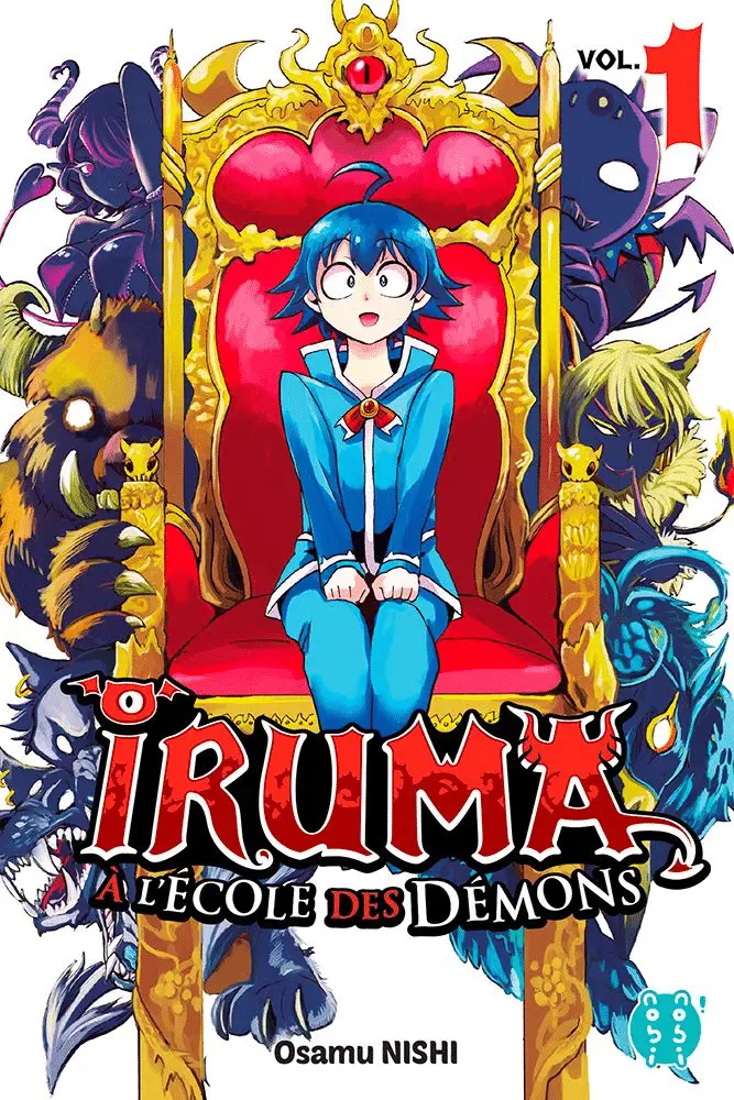 Top manga shonen : Bienvenue à l'école des démons ! Iruma-kun par Osamu Nishi