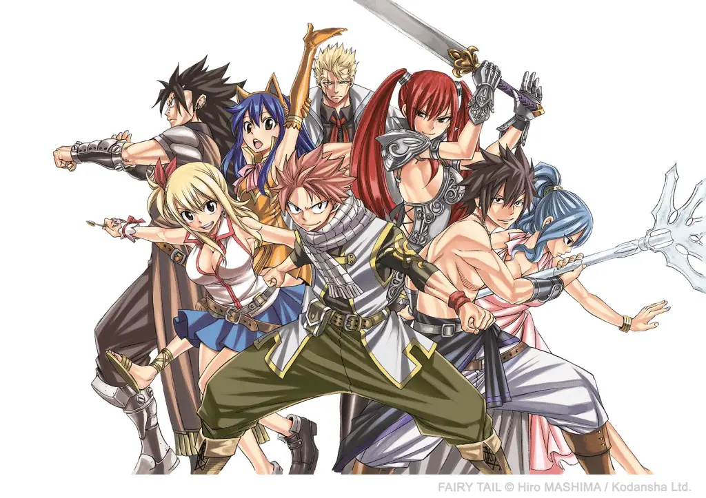 Top manga shonen : Fairy Tail par Hiro Mashima