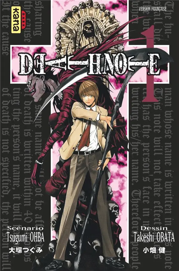 Top manga shonen : Death Note de Takeshi Obata & Tsugumi Ohba