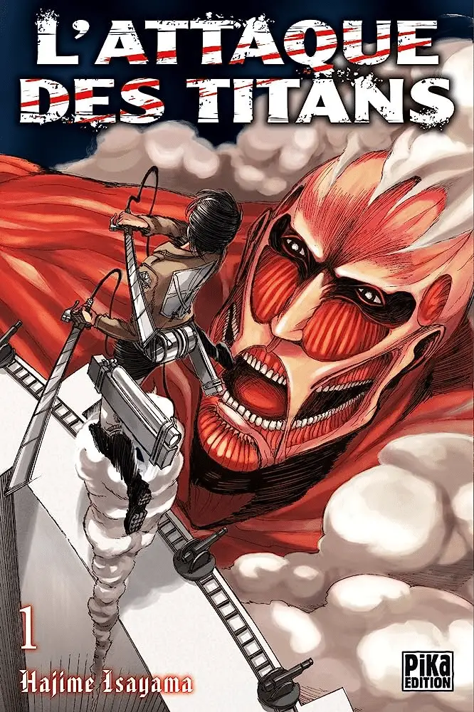 Top manga shonen : L'Attaque des Titans de Hajime Isayama