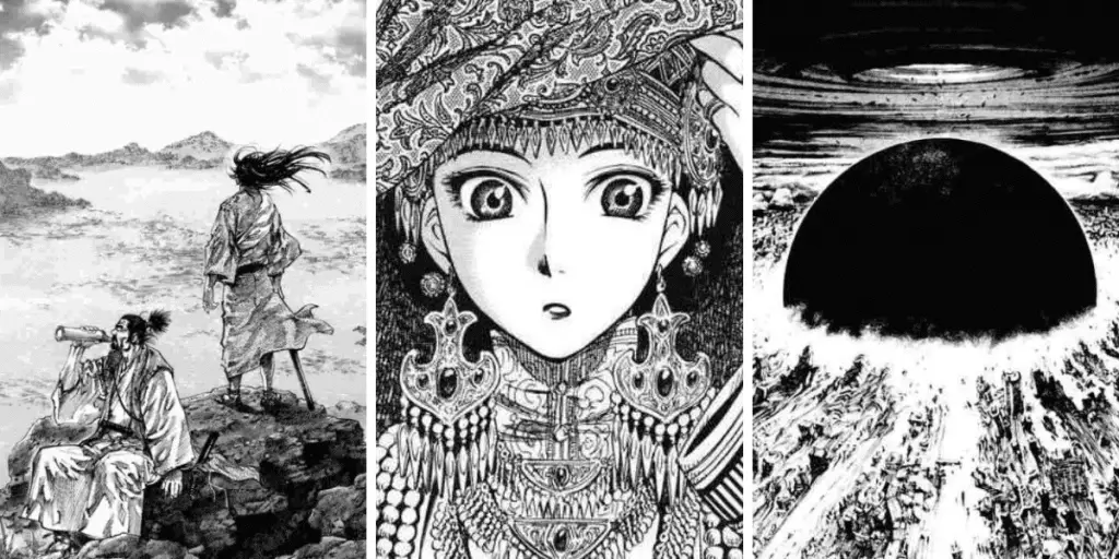 Les plus belles planches dans les mangas