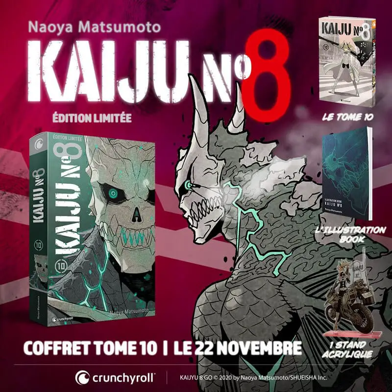 Kaiju n8 tome 10 collector