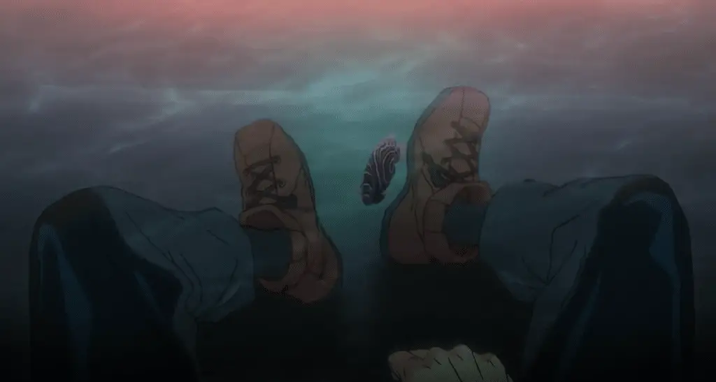 Apparition du poisson en relation avec la technique maudite de Yuji ?