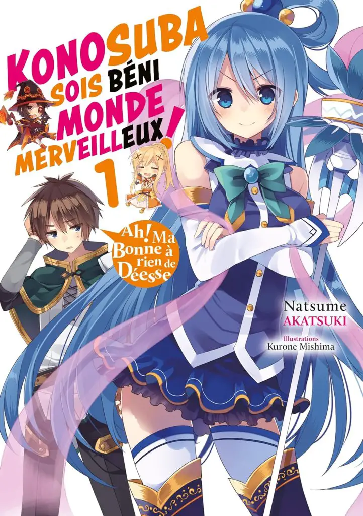 Meilleurs light novel Isekai : KonoSuba
