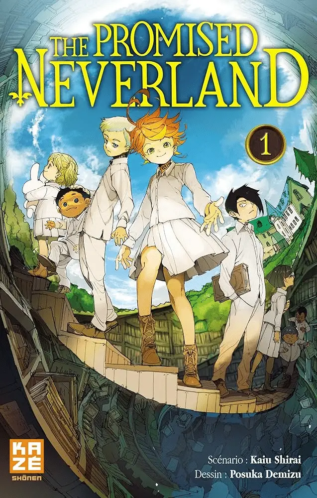 Meilleurs mangas d'horreurs - The Promised Neverland