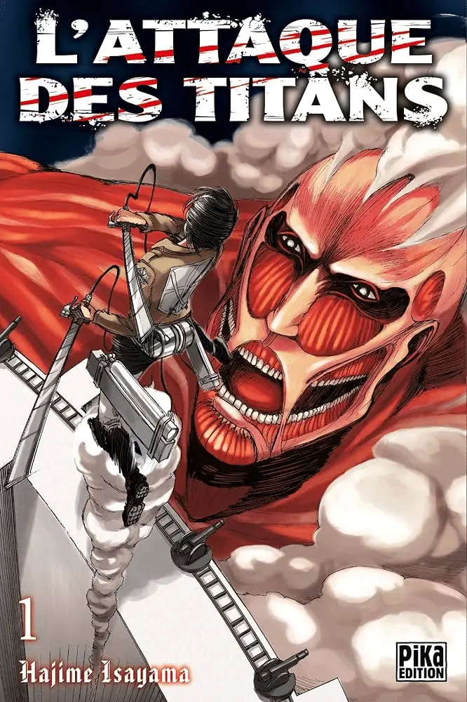 Meilleurs mangas d'horreurs - L’attaque des Titans