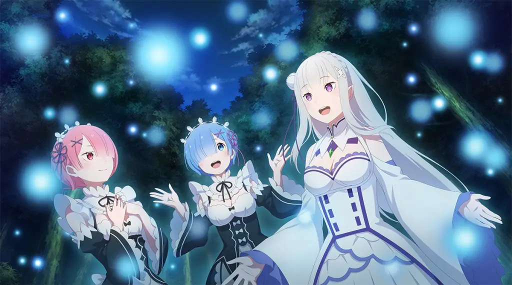 Meilleurs anime Crunchryroll - Re:Zero : Starting life in another world