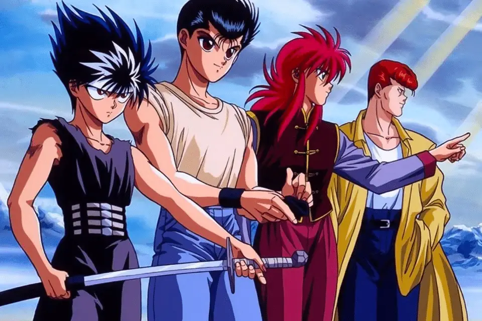 Meilleurs anime Crunchryroll - YuYu Hakusho