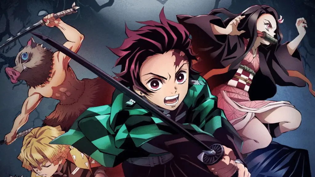 Meilleur anime Netflix - Demon Slayer