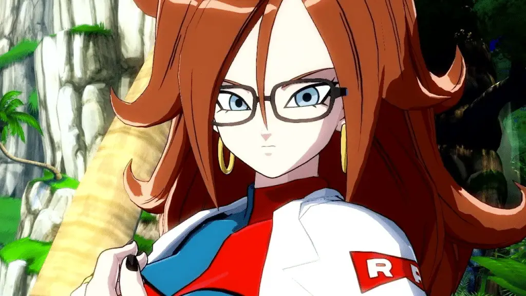 Android 21 sous sa forme originale dans le jeu vidéo Dragon Ball