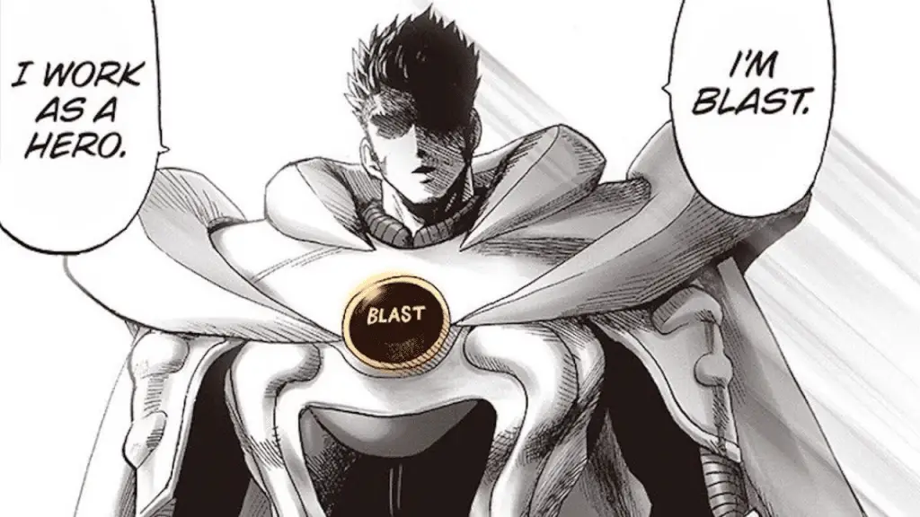 Blast dans le manga One Punch Man
