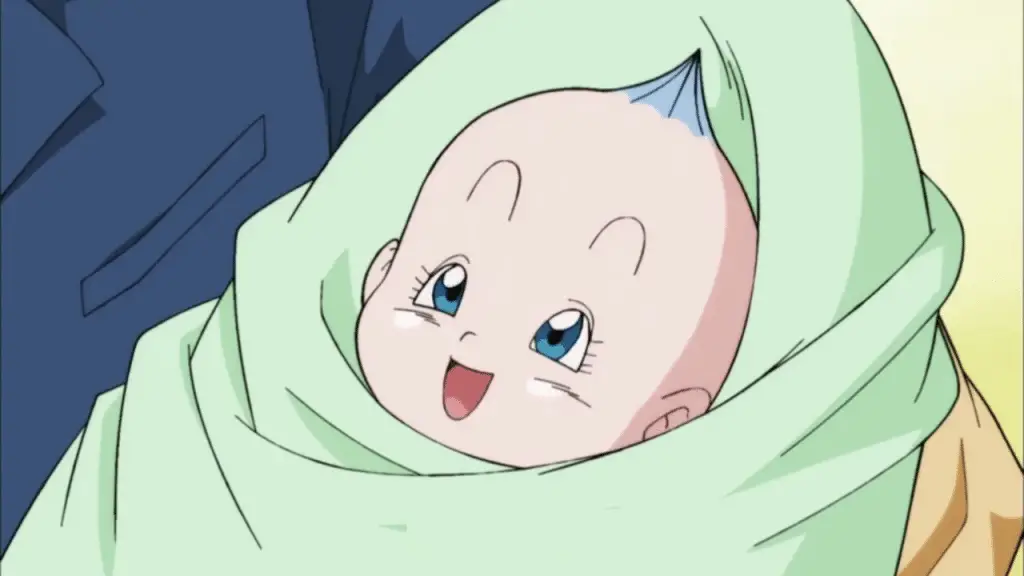 Bulla bébé dans Dragon Ball