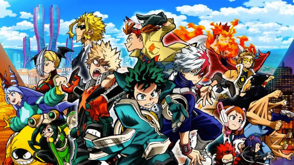 Les Héros de la série My Hero Academia