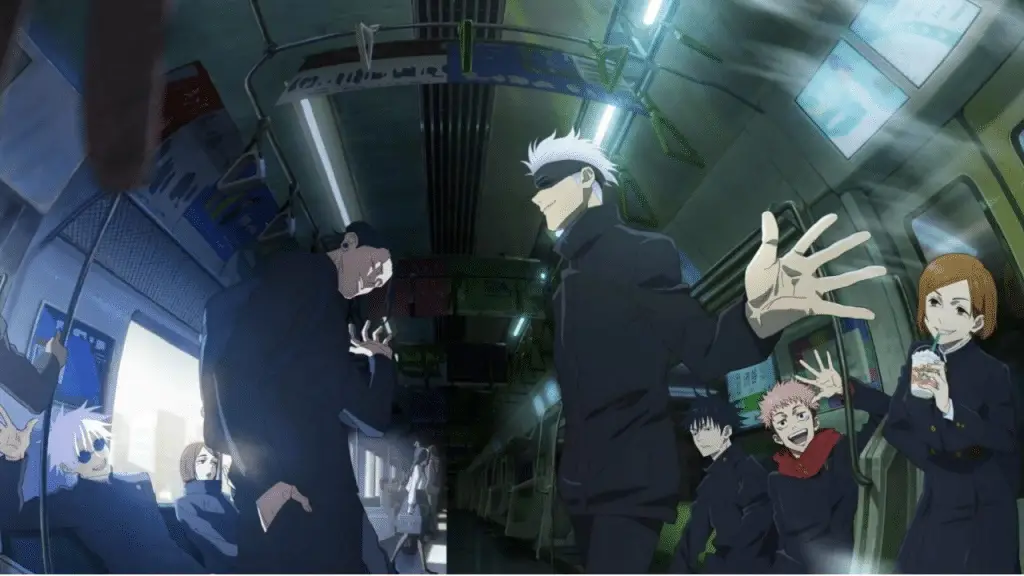 Un visuel de la saison 2 de Jujutsu Kaisen