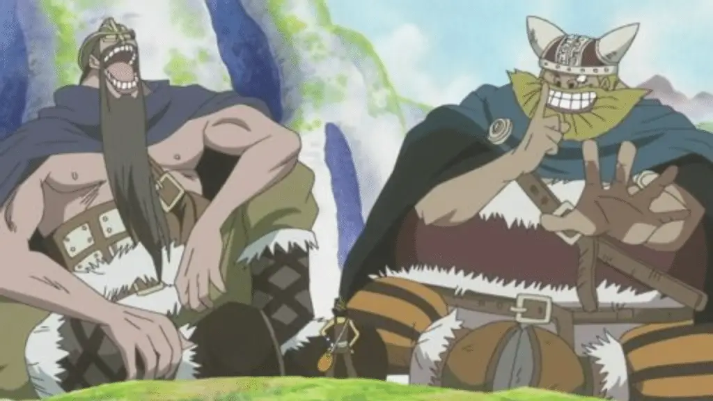 Dorry et Brogy dans One Piece