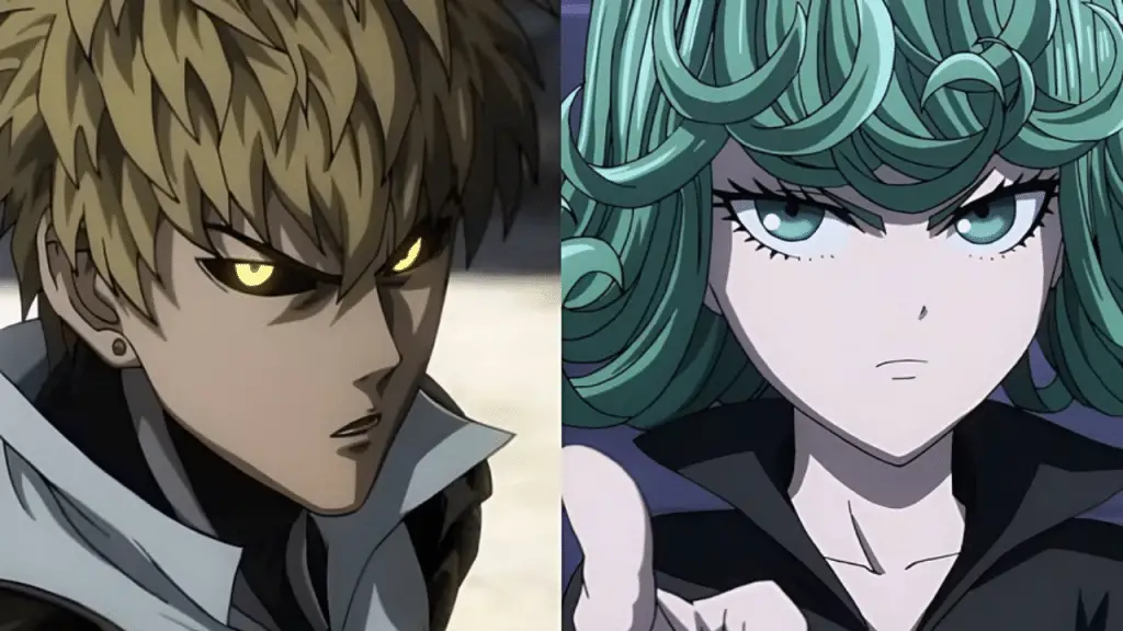 Genos et Tatsumaki dans One Punch Man