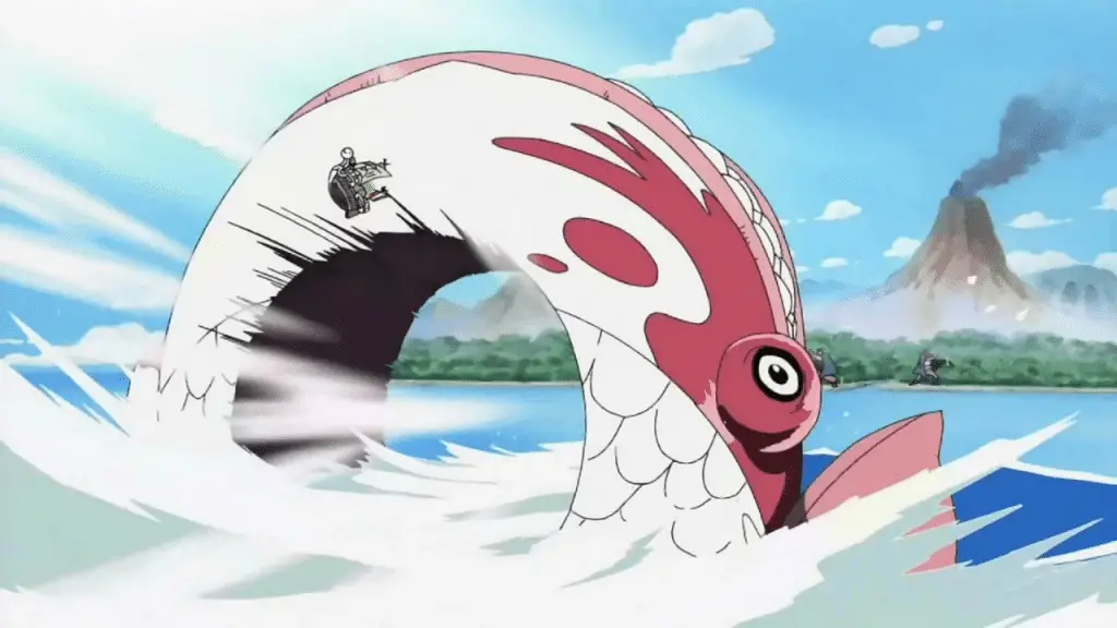 L'attaque Hakoku de Dorry et Brogy visible dans l'anime One Piece