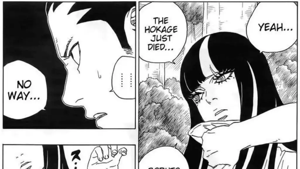 Shikamaru Nara et Eida dans Boruto