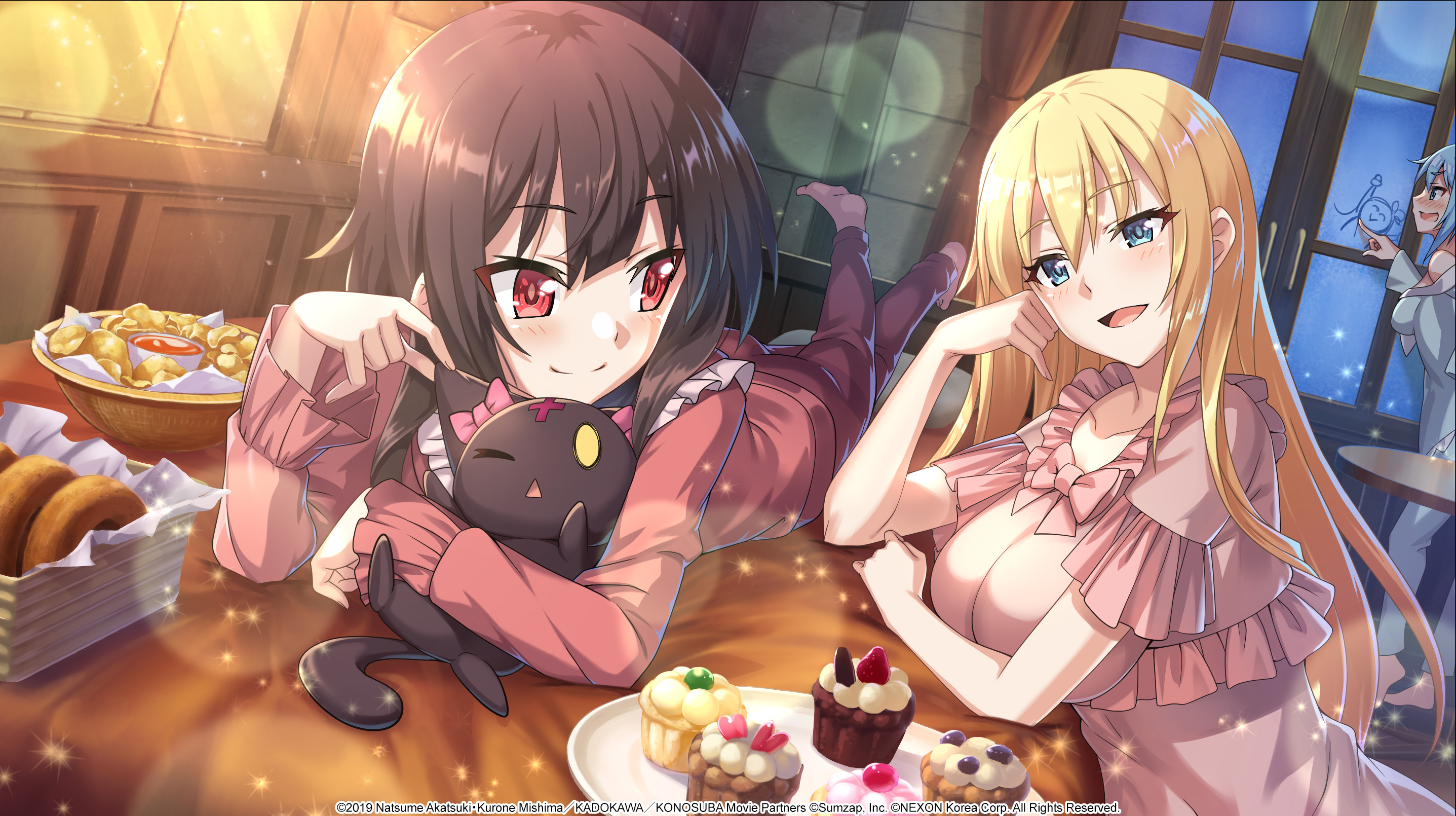 KonoSuba : Fantastic Days - dans l'illustration du jeu