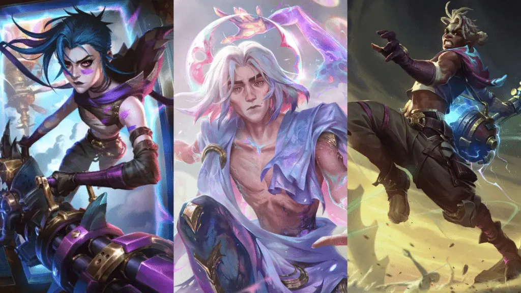 Featured Image: League of Legends Adds Arcane Skins for Jinx, Ekko, Viktor, Heimerdinger, and Warwick