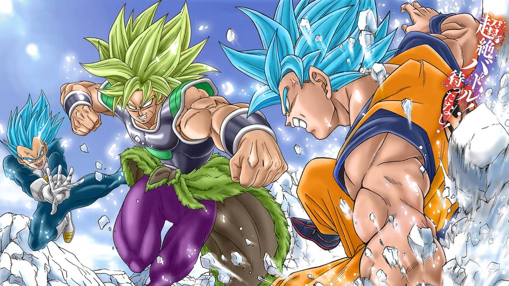 Illustration promotionnelle des nouveaux dessins de Toyotaro sur l'univers de Dragon Ball