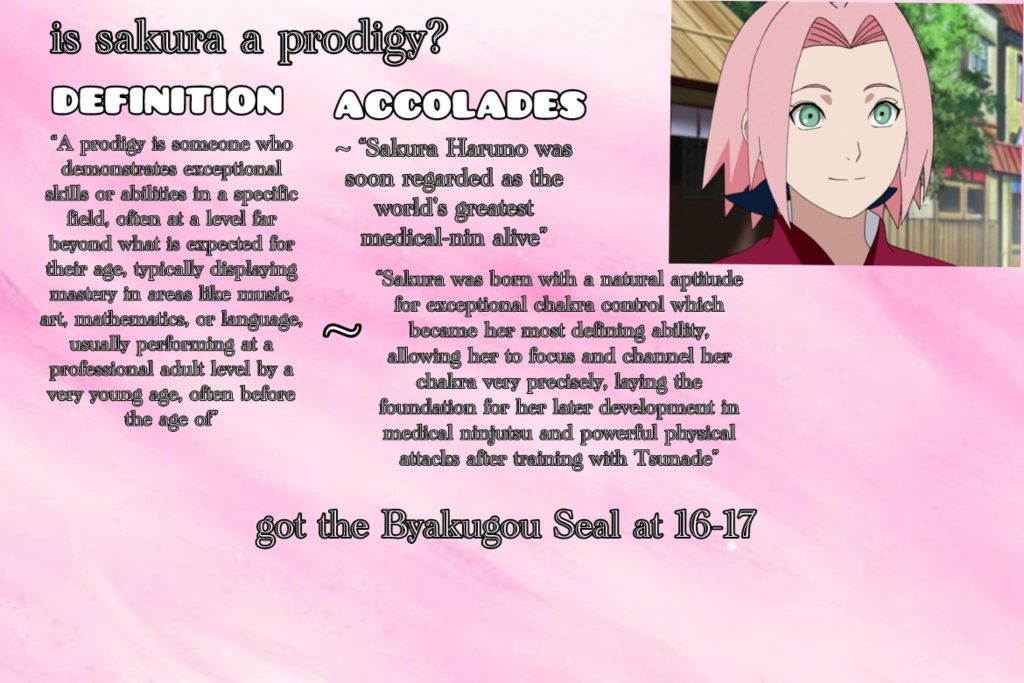 Illustration mettant en avant les pouvoirs de Sakura Haruno dans Naruto, montrant sa puissance et ses nouvelles capacités après la guerre des ninjas.