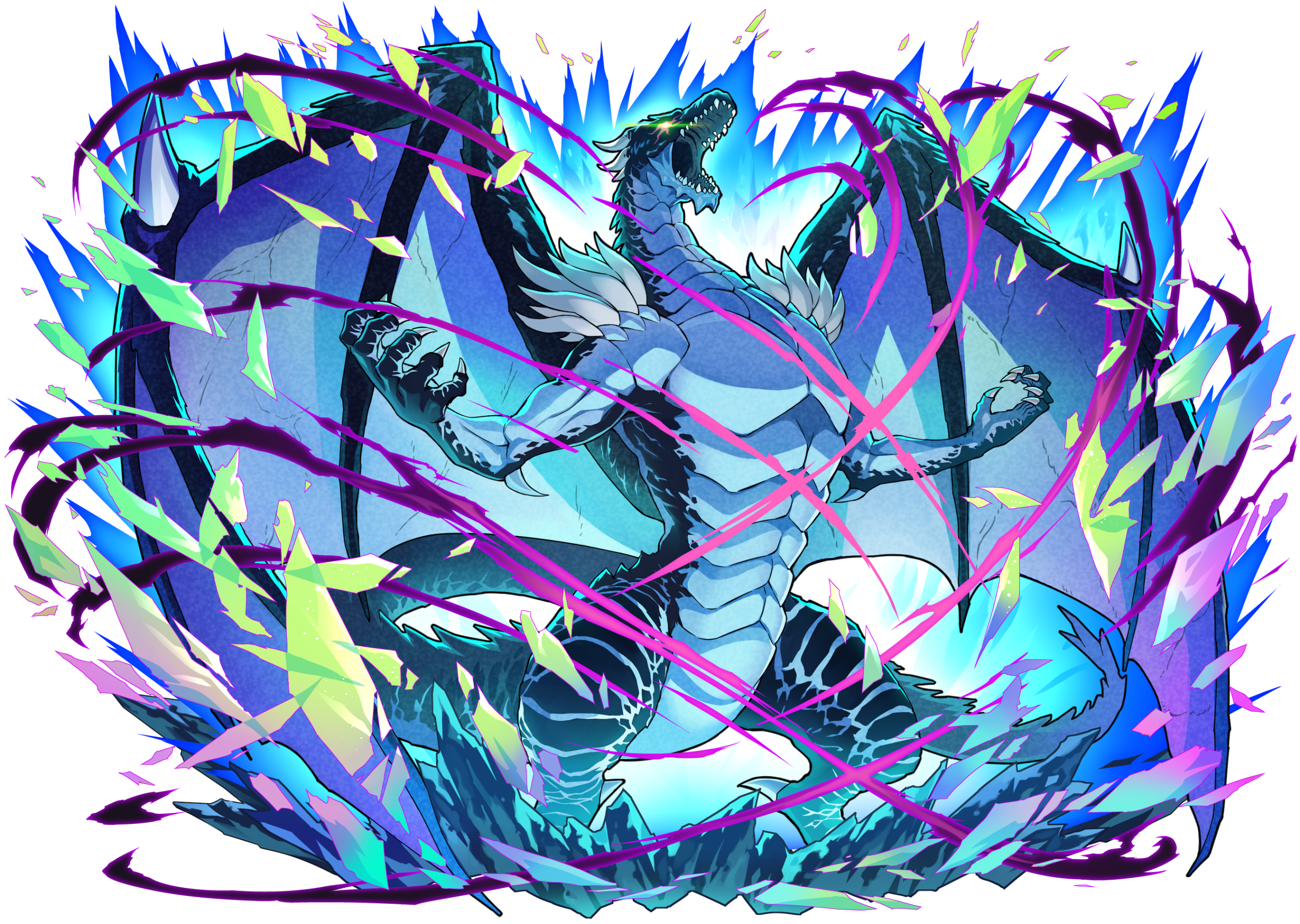 Illustrations captivantes de trois dragons uniques pour le film Tensei shitara Slime Datta Ken