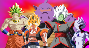 Illustration des principales techniques de fusion dans Dragon Ball avec les personnages emblématiques