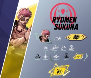 Sukuna de Jujutsu Kaisen dans le multivers Marvel, illustrant une collaboration exceptionnelle entre les deux univers.