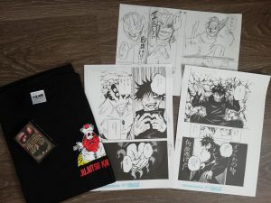 Nouvelle gamme de vêtements et accessoires inspirés de l'anime Jujutsu Kaisen, mettant en avant des designs modernes pour les fans.