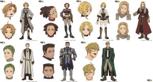 Visuel clé de Mushoku Tensei : Isekai Ittara Honki Dasu 2 mettant en avant les personnages principaux Olivia et Angelica