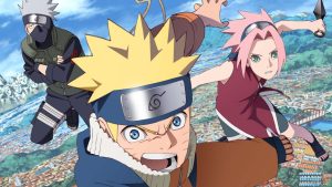 Visuel clé pour le retour de Naruto en 2027, mettant en scène ses personnages emblématiques dans une nouvelle aventure