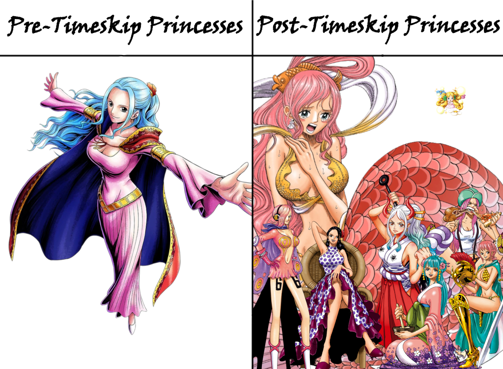 Nouvelle princesse dans One Piece, un personnage féminin marquant un événement après 26 ans de publication.