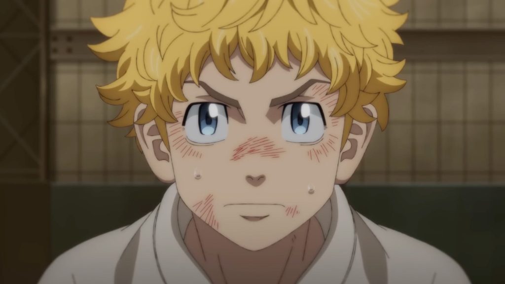 Visuel clé de Tokyo Revengers saison 3 dévoilant les personnages principaux et l'ambiance de la Troisième Guerre des Trois Cieux