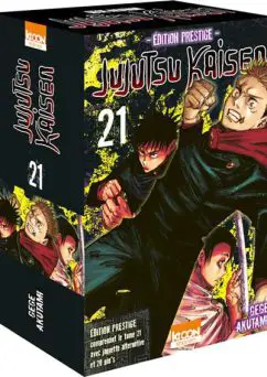 Manga Jujutsu Kaisen Tome 21 édition prestige collector